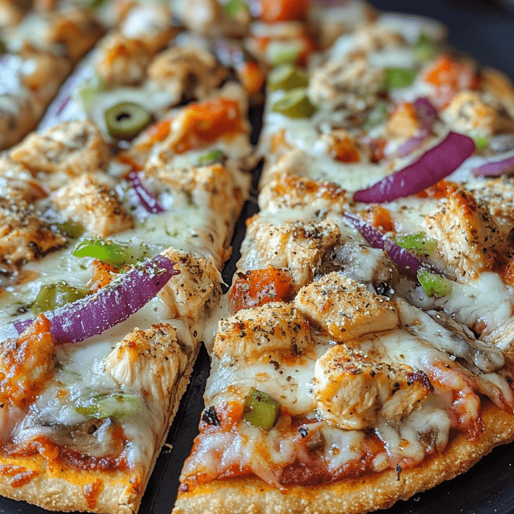 Chicken Crust Pizza