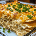 Sour Cream Chicken Enchilada Casserole