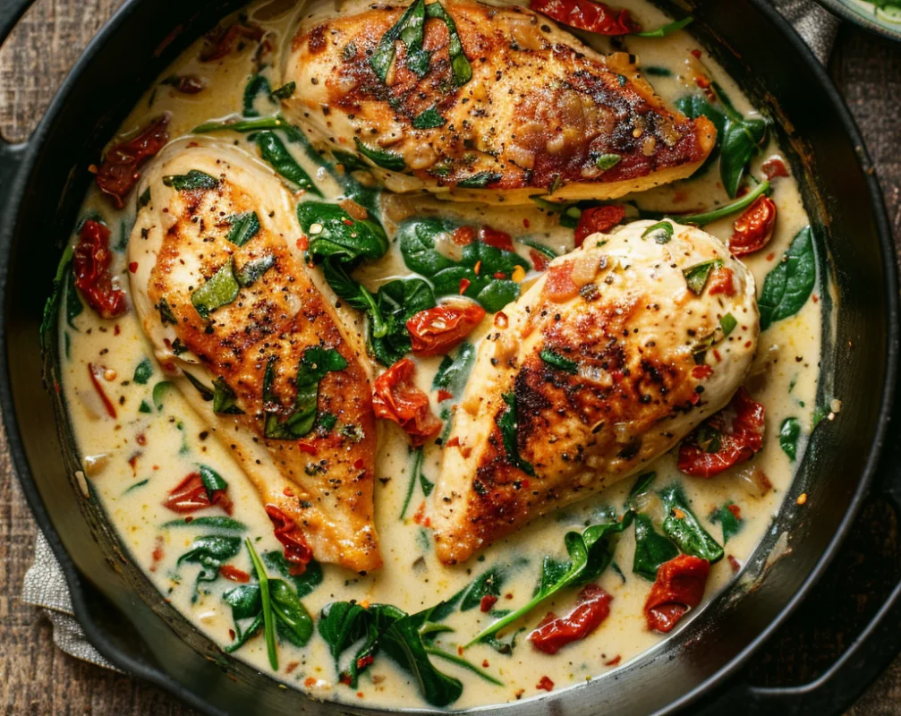 Creamy Tuscan Garlic Chicken