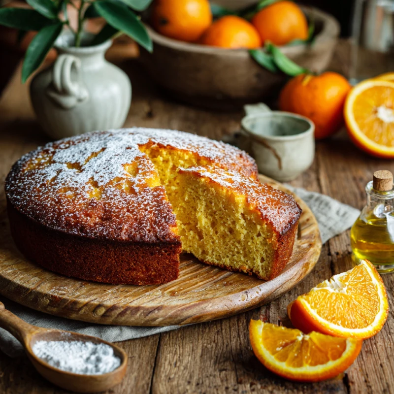 Orange Olive Oil Cake